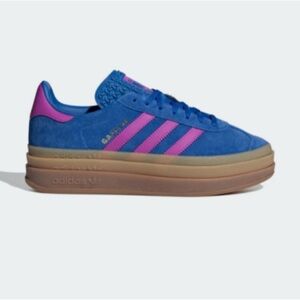Adidas Gazelle Bold – Bold Blue / Lucid Pink